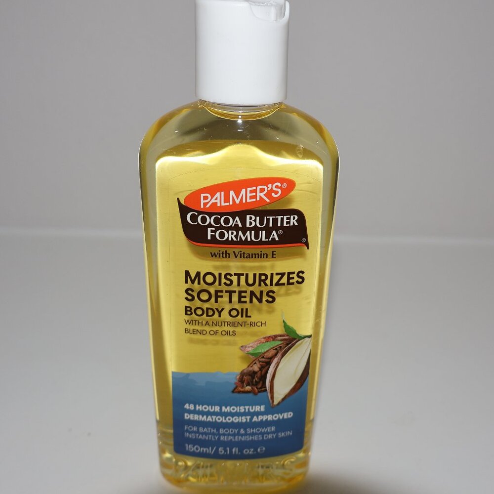 Palmer’s Cocoa Butter Formula Body Oil with Vitamin E – Moisturizes & Softens
